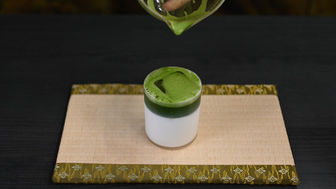 アイス抹茶ラテのレシピ（おうちでカフェの味）