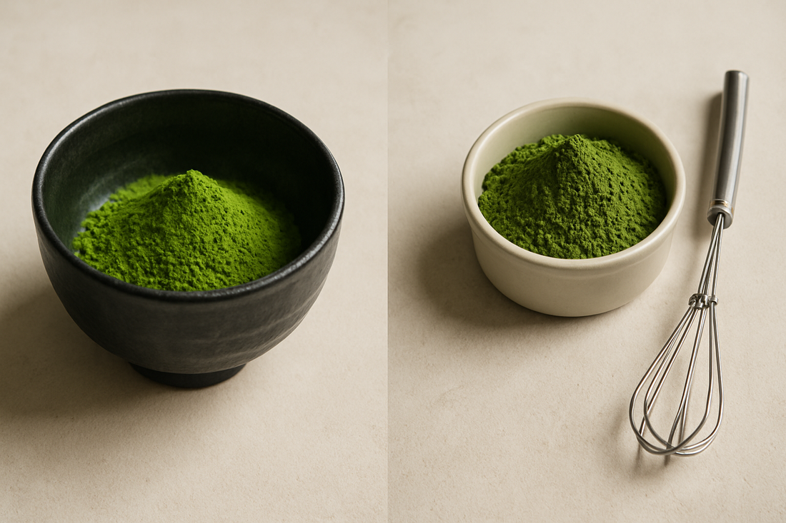 セレモニアル vs クッキング（料理用）抹茶：どちらを選ぶ？