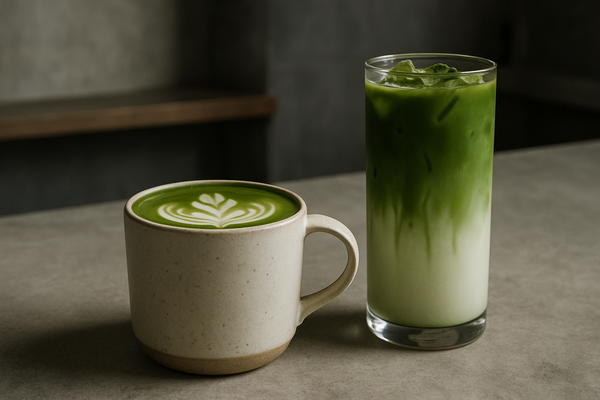 抹茶ラテの作り方（ホット＆アイス）