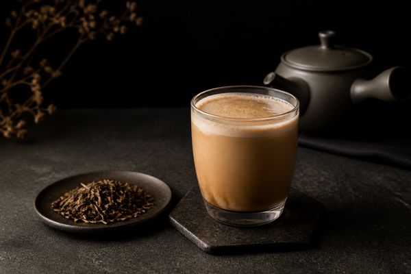 ほうじ茶ラテの作り方｜粉末・茶葉・アイスの分量