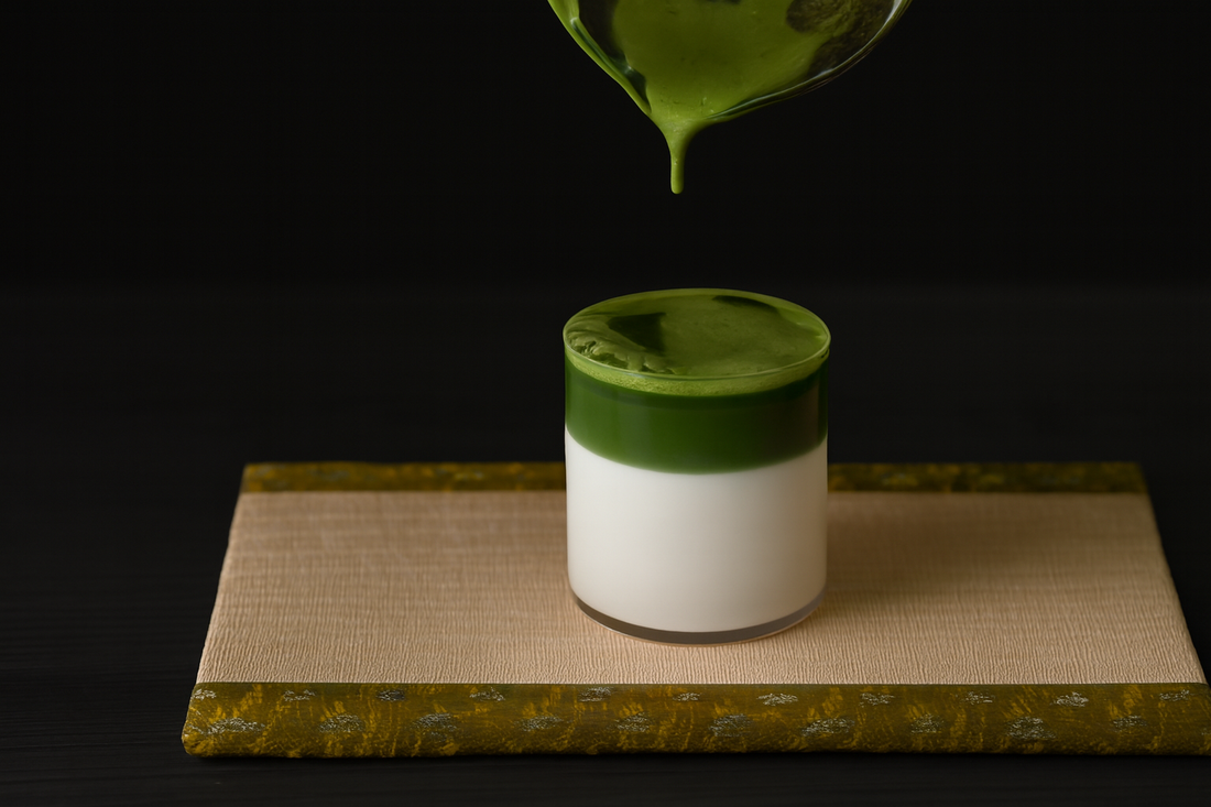 カフェマシンなしで作る抹茶ラテ：濃さ・甘さ・ミルクを整えるシンプル比率