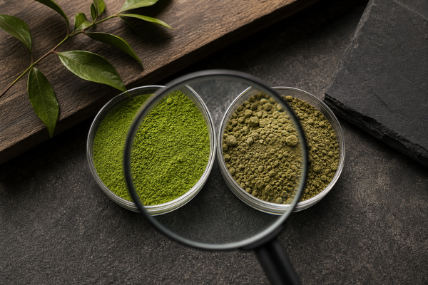 「偽抹茶」に注意：本物の抹茶を見分ける方法