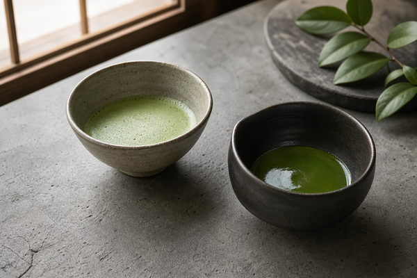 薄茶と濃茶の違いと点て分け方