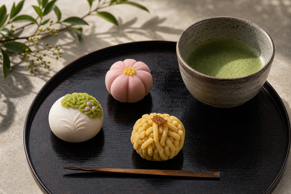 抹茶に合わせる和菓子：ペアリングの基本