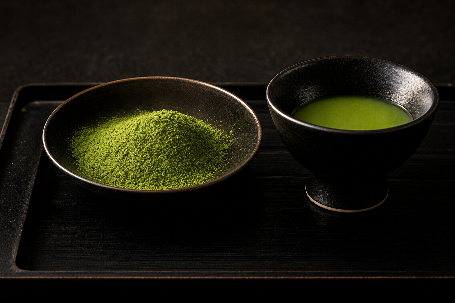 抹茶と一碗