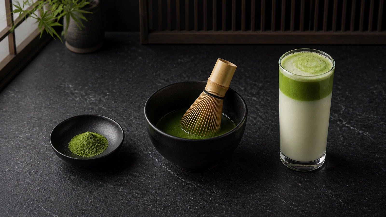抹茶の点て方